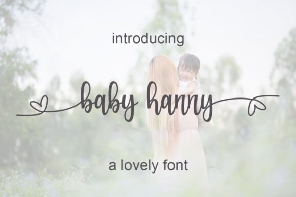 Baby Hanny: The Script Font That Elevates Branding