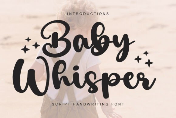 Baby Whisper: A Bold Script Font for Modern Web Design