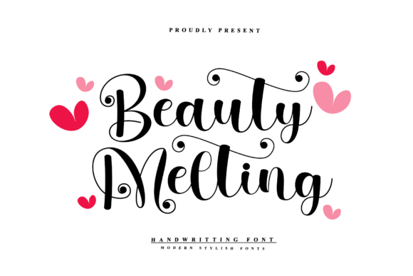 Beauty Melting Font for Elegant Brand Identity