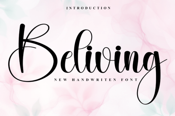 Beliving Font Review: Elegant Script for Handmade Brands