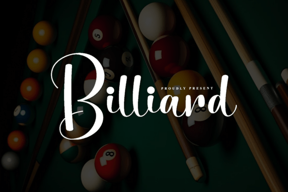 Billiard Font: Elevate Your Brand Identity