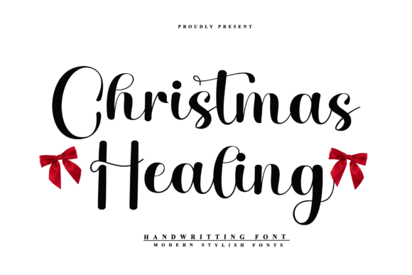 Christmas Healing: Elegant Script Font for Campaigns