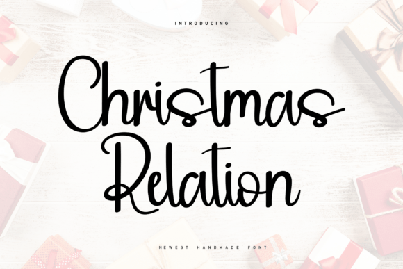 Christmas Relation Font for Cozy Branding
