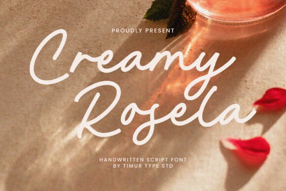 Creamy Rosela Font for Elegant Branding