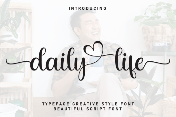 Daily Life Font for Elegant Editorial Design