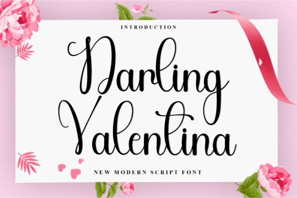 Darling Valentina Font for Elegant Web Design