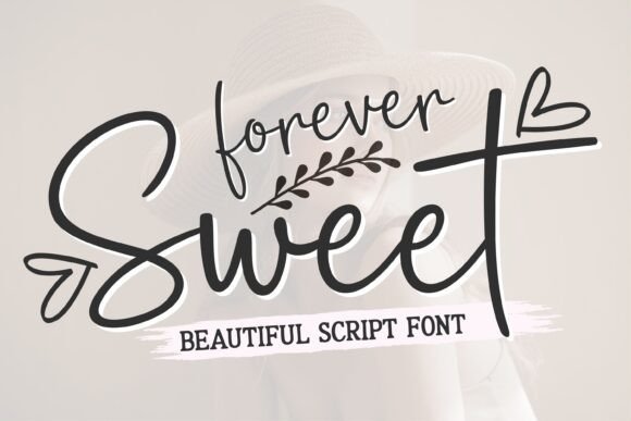 Forever Sweet: A Modern Script Typeface for Web Design