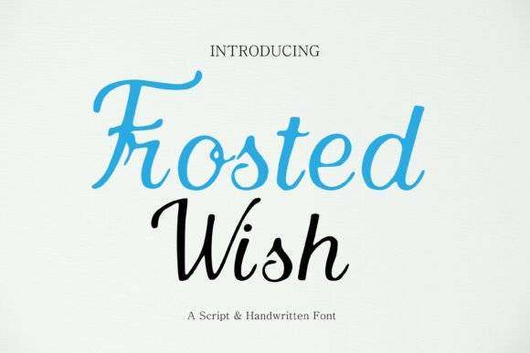 Frosted Wish Font for Scroll-Stopping Social Graphics