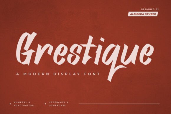 Grestique Font for Modern Branding