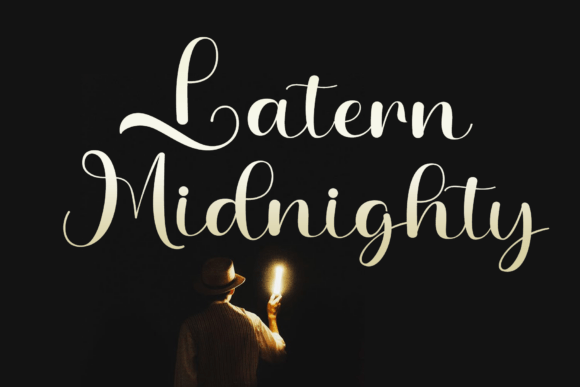 Latern Midnighty Typeface for Elegant Editorial Design
