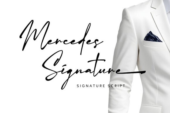 Mercedes Signature: The Ultimate Script Font for Branding
