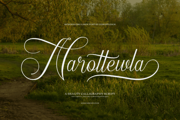Narottewla Typeface for Elegant Campaign Design