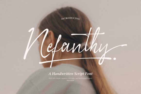 Nefanthy: The Magical Script Font for Bold Campaigns
