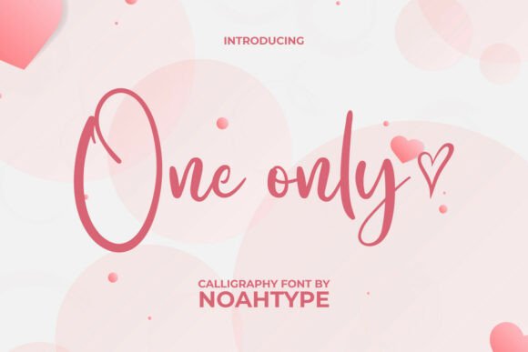 One Only Font for Elegant Web Design