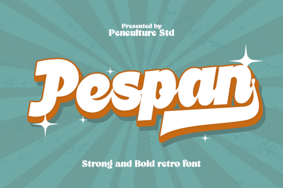 Pespan Typeface for Bold Brand Identity