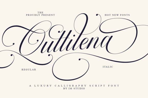 Quttilena: The Ultimate Luxury Script Font Review
