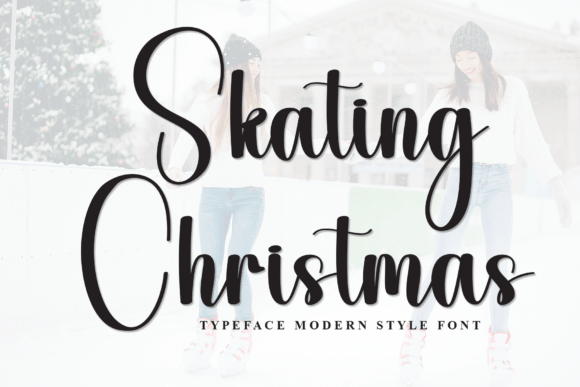 Skating Christmas: The Ultimate Script Font for Marketers