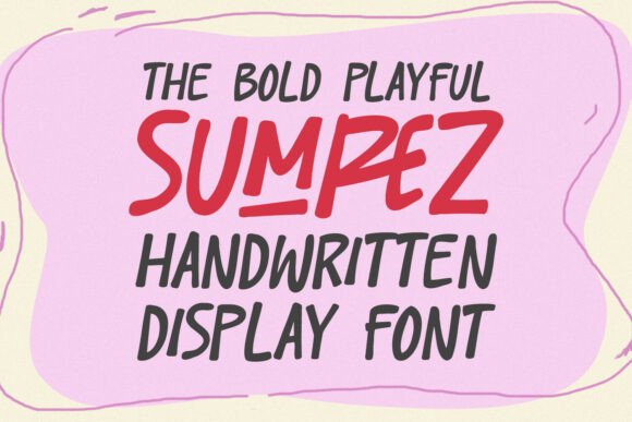 Sumrez Font: Vibrant Script for Editorial Design