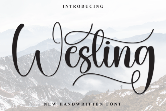 Westing Typeface for Modern Campaign Design